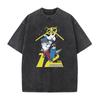 Tengen Toppa Gurren-Lagann Manga Tričko Kamina Potisk Tričko Pánské Unisex Oblečení Vintage Prané Tričko Oversized Tričko Top