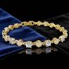 European and American Tennis Bracelet Zircon Bracelet Women's Fashion Design Light Luxury Explosive Chain