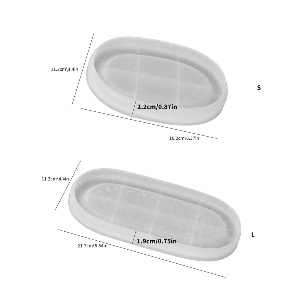 Easy To Use Silicone Mold Creating Decorative Trays Moulds with Unique Stone Pattern Suitable for Gifting Making
