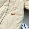 Lightweight Cotton Jaet for Women with Quilted Button Ket Details Cotton Coat Female Outerwears Women's Jacket Plus Size