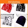 Knit Lightning Pattern Hat Breathable Cap For Casual Cold Accessory Weather