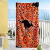 Australian Aboriginal Style Beach Towel Super Soft Microfiber Quickdry Fabric Comfortable Lightweight