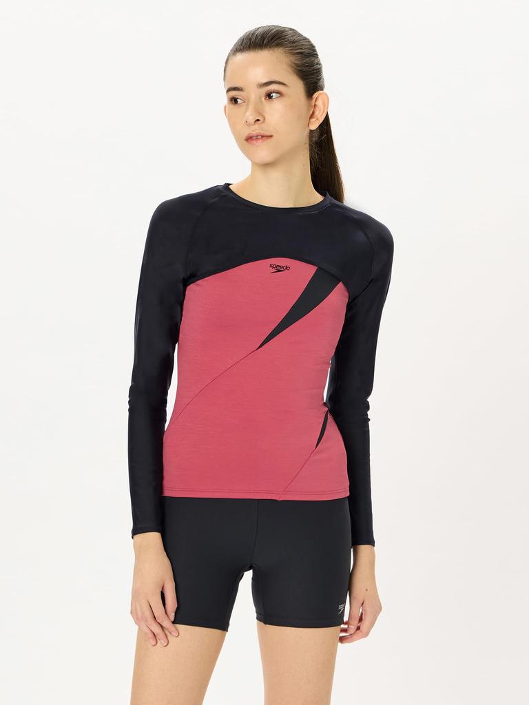 Speedo SWARM Rashguard SFW72450 Black O Women's