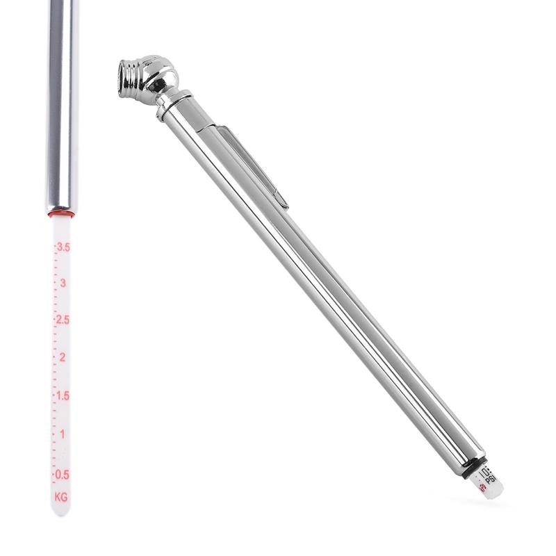 Pressure Pen Tire Gauge 5-50 PSI for Carts, ATVs, for Cars, Trucks, SUVs Road
