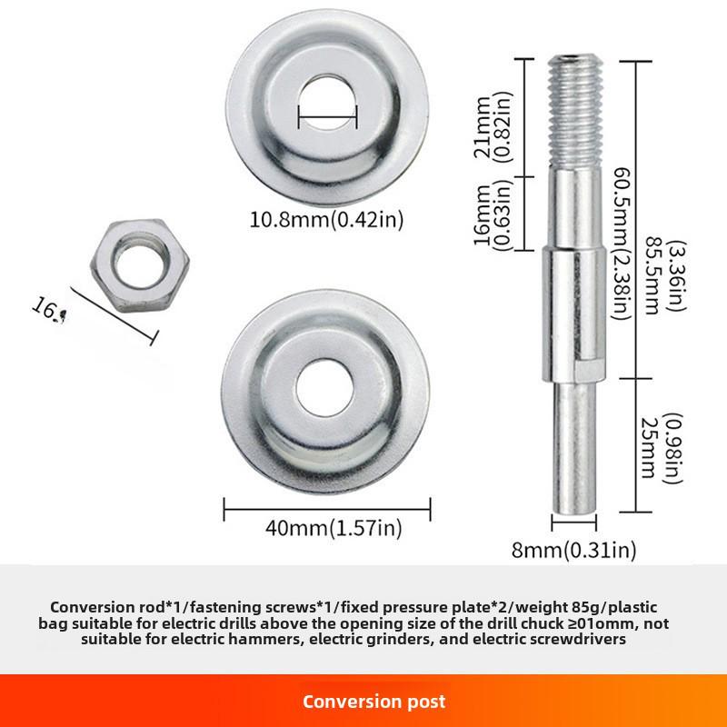 Electric Drill Grinding and Polishing Head for Sharpening and Rust Removal