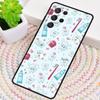 Dentist Tooth Pattern Phone Case for Samsung Galaxy note 10 pro S26 Ultra S23 S24 FE S25 S21 S22 PLUS shockproof Cove