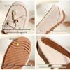 2025 Damen Echtleder Quasten Rutschfeste Slipper – Lässige Slip-on Umstandsschuhe