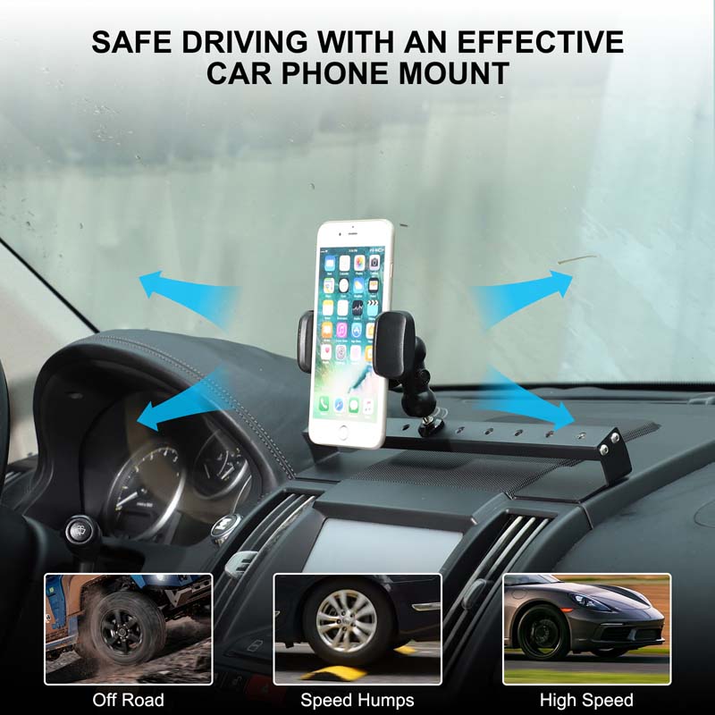 Car Center Console Dashboard Expand Modified Mobile Phone Holder Bracket For Land Rover Freelander 2 2007-2012 Accessories