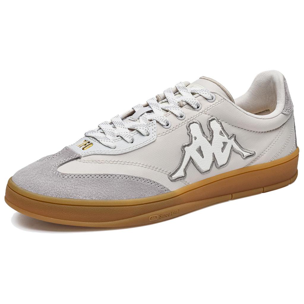 Kappa Tifo Classic Retro Soft Comfortable Training Shoes Non-Slip Wear-Resistant Low-Top Skate Shoes Unisex Sneaker Cool-Gray K0EX5CC70-1118