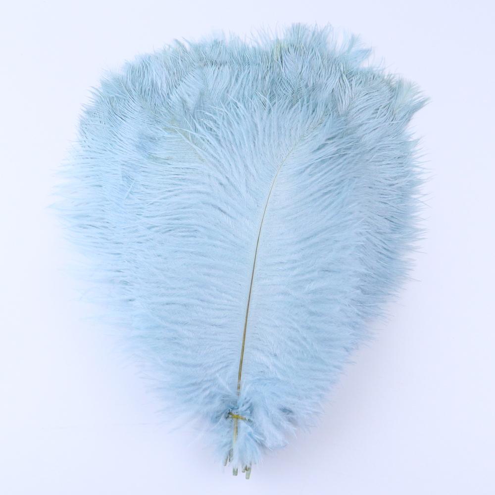 10Pcs White Ostrich Feathers for Wedding Party Decoration DIY Natural Feather Table Centerpiece Vase Craft Carnival Plumas Decor