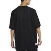 Nike Logo Print Loose-Fit Breathable Sports Short-Sleeve T-Shirt Men Tops Black FQ0358-010
