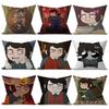 H-Haunteds-Hotels Lucky Dragon Pillow Cover Sofa Cushion Cover Home Room Decoration Children Gift