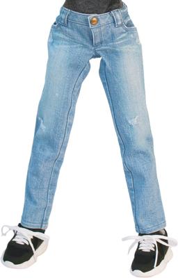 Συμβατό με MDD Okayama Επεξεργασία Κατεστραμμένο Boyfriend Τζιν Ανοιχτό Μπλε KOJIMA Επεξεργασία Τζιν Φθαρμένη Επεξεργασία Χαμηλοκάβαλο Γυρισμένα Ρολό Δυναμικό Τζιν