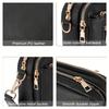 Fashion square women's cross-body bag large capacity PU multi-functional casual shoulder bag