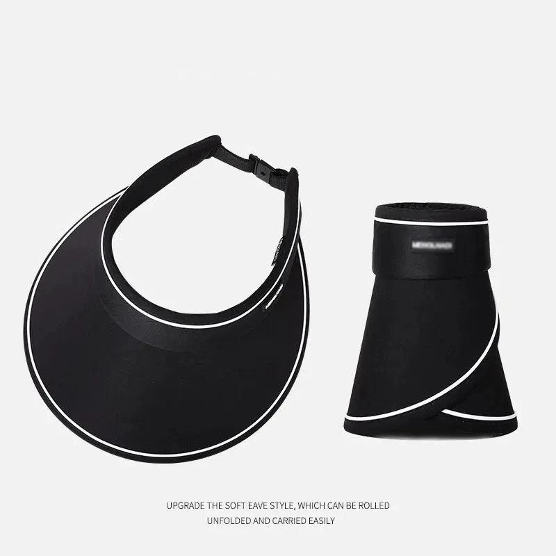 Summer Large Brimmed Empty Top Sun Protection Hat for WOMEN'S UV Protection Sun Hat, Sun Protection Hat for Showing Face, Small