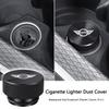 Car Cigarette Lighter Dust Cover Decorative Protection Cover For BMW Mini Cooper One JCW F54 F55 F56 F57 F60 R50 R52 Accessories