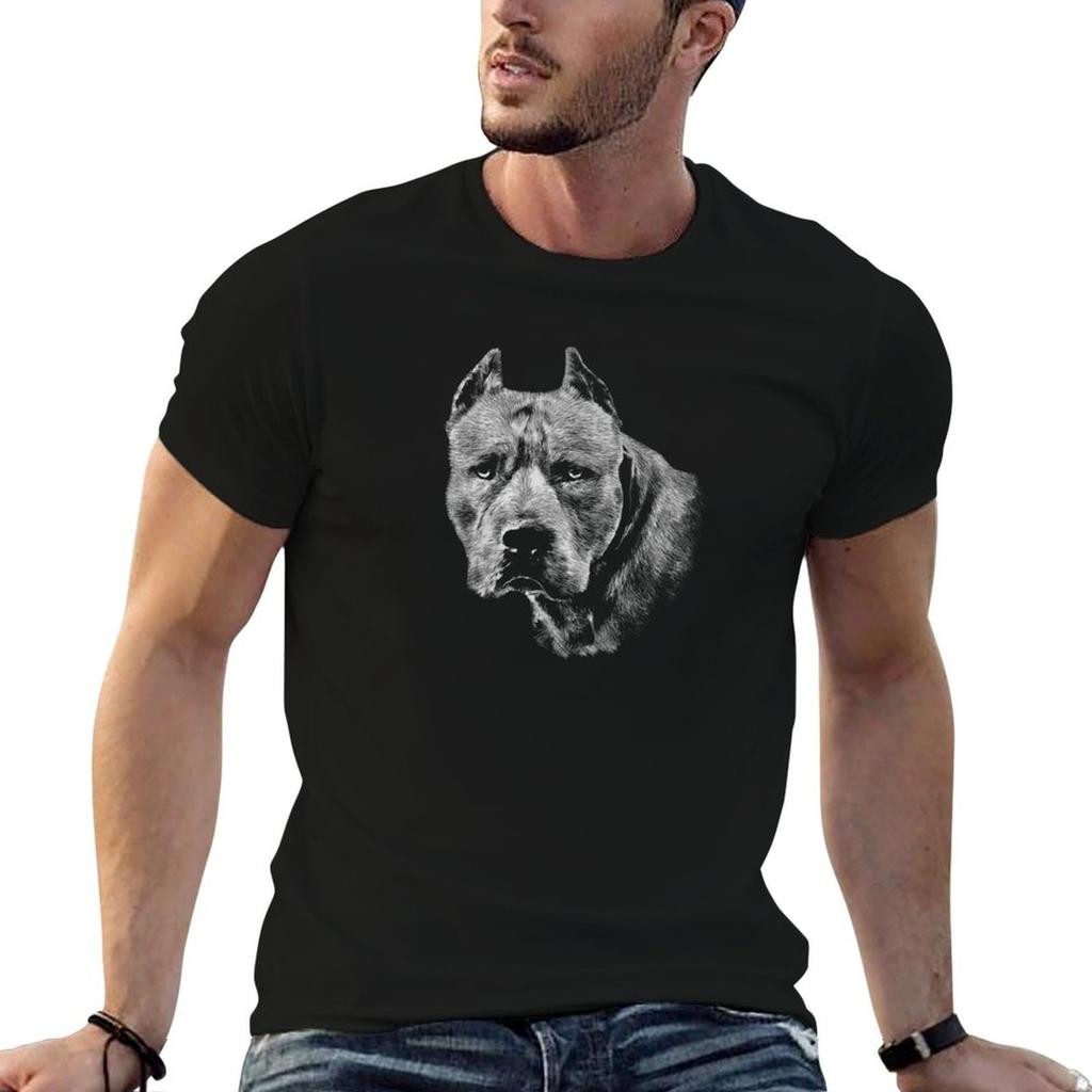 American Pit Bull Terrier Tshirt Cotton T Shirt Unisex Anime T Shirts For Unisex Black Cotton Tshirt Plain For Unisex Package Tshirt