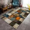 Bohemian Retro Living Room Carpets BOHO Abstract Home Large Rug Hallway Doorway Entrance Door Mat Room Decor Foot Mat Washable