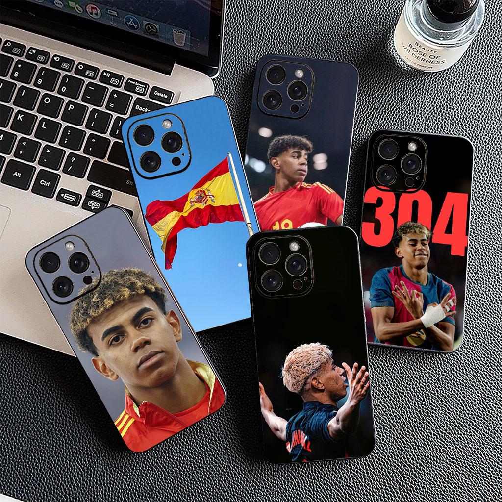 Football Star No 19 Spain Footballer No 19 for Apple iPhone 17 16 Plus 13 12 Pro Max Mini X XR ProMax 16E 15+ 16Plus Air Case