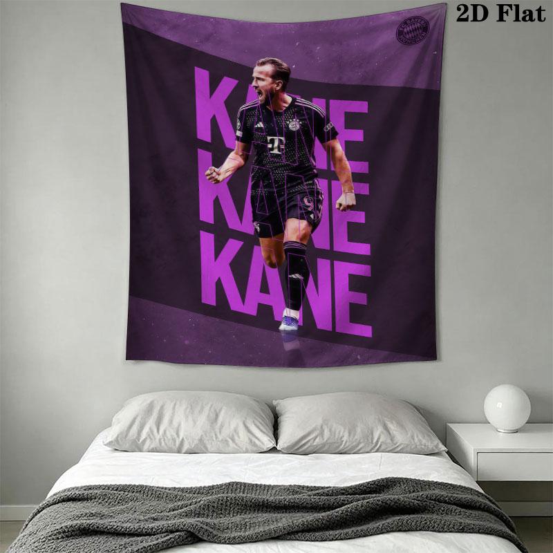 Harry Kane Icon  Wall Hanging Printed Fabric Blanket Decorative Tapestries for Bedroom Living Room Home Decor