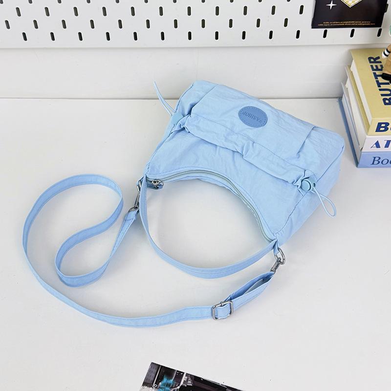 Japanese INS Style Soft Girl Crossbody Bag – Lightweight, Cute, Versatile Mini Dumpling Bag for Students