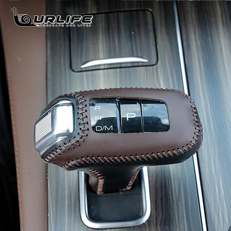 

Для Haval H9 2017-2022, автомобильные воротники переключения передач, кожаный чехол на голову, ручки, чехлы, аксессуары, украшение для стайлинга автомобиля верблюд