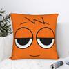 Fun TV Sprunki Game Square Pillow Covers Polyester Home Cartoon Cushion Case Cute Decorative Pillowcase