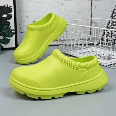 Mode Frauen Küche Schuhe Männer Garten Clogs Outdoor Casual Wasserdichte Regen Schuhe Rutschfeste Restaurant Arbeit Schuhe Öl-proof Chef 2024