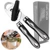 2025 Upgrade 3-in-1 Manual Can Opener with Bottle Opener & Milk Powder Opener, Effortless Operation, Soft Grip Handles, Easy to Turn, Heavy Duty Can