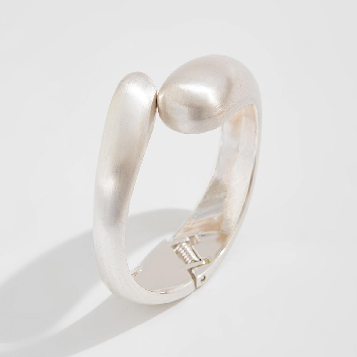 

Набор браслетов из металла в европейско-американском стиле с неровной каплей воды