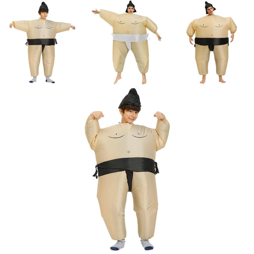 Hilarious Sumo Wrestler Inflatable Costume Ideal For Halloween And Theme Parties