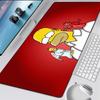 Die Simpsons Cartoon Mauspads Gummi-Matte Laptop XXL Mauspads Notizbuch Gamer Computertisch Gaming Zubehör