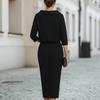 European & American Urban Fashion: 2026 Bodycon Skirt & Top Two-Piece Set