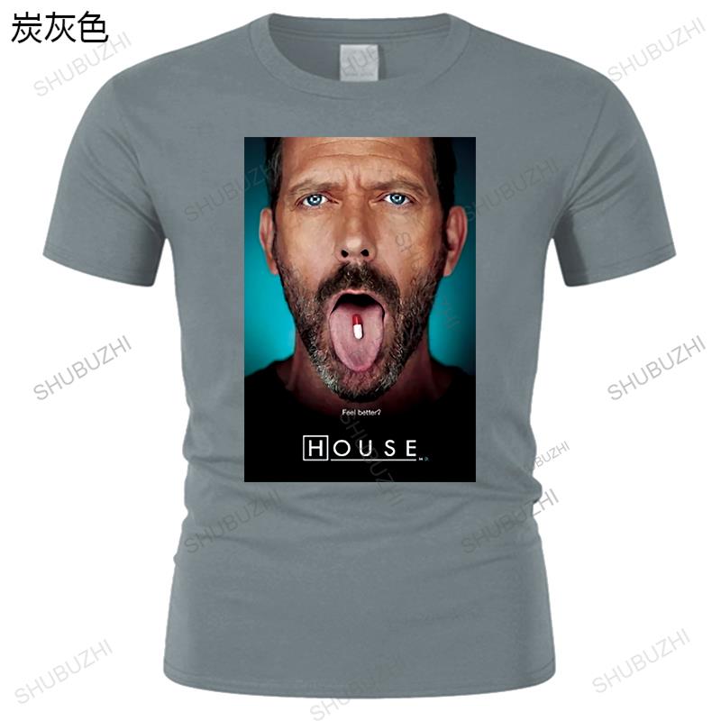 Unisex volné vtipné tričko Dr. House Everybody Lies Feel Better Retro Vintage Hipster Unisex Unisex bavlněné ležérní trička