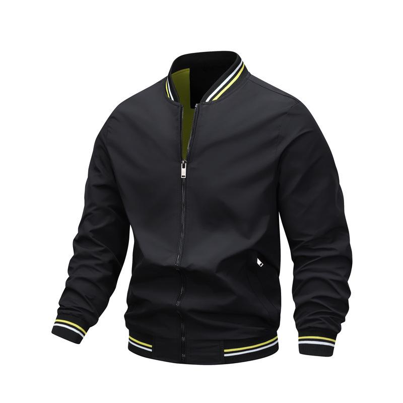 Trendy Men's European & American Casual Autumn/Winter Jacket