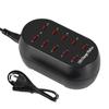 USB Charger Station,10/20Ports Charging Hub 100W 50W Desktop Compact Multi Port USB Charger for Phone, Tablet