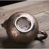Coarse Pottery Teapot Single Pot Ceramic Teaware Tea Kettle Tea Infuser Kung Fu Teapot Afternoon Teas Brewing Tools