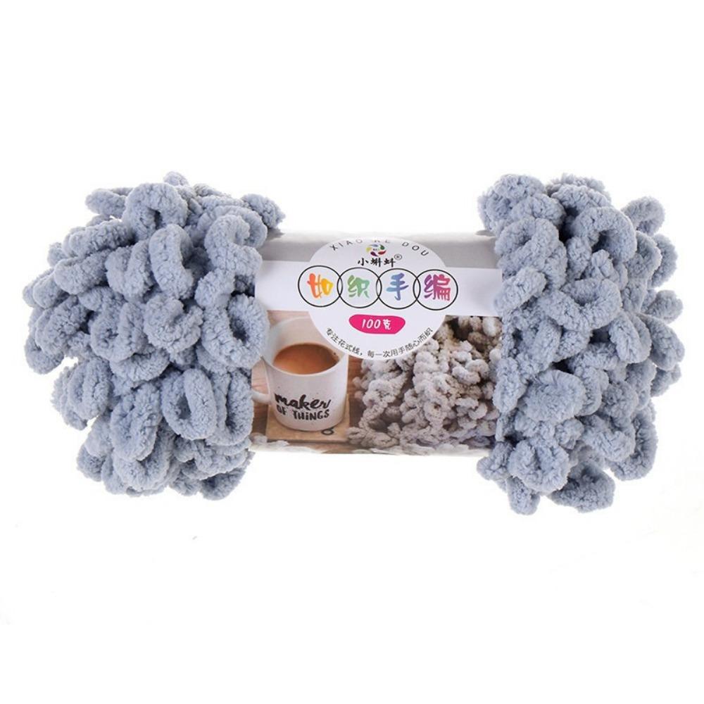 

Пряжа для вязания пальцами, ручное плетение, 100 г/моток, объемная пряжа, пряжа с петлями для пальцев, проекты для вязания крючком Style 13