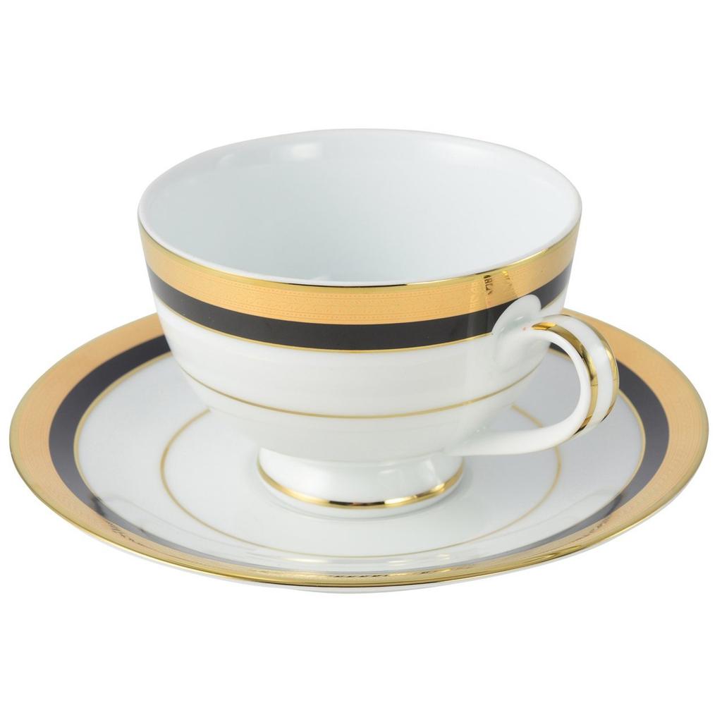 CANION WITS VIENNA BLUE Teetasse Untertasse Westliches Geschirr Design & (Geschenk/Heimgebrauch/Café/Restaurant usw.) [Canion WITS]