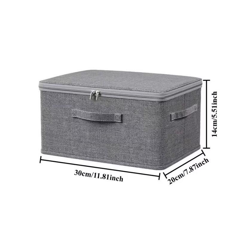 Shi Xun Extra Large Fabric Storage Boxes - Set of 3