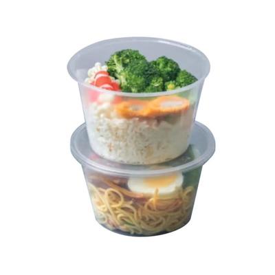 Disposable Round Plastic Takeaway Container