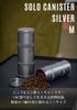 CAMPING MOON Camping Coffee Canister 2 Tier Type CNC Cutting Duralumin CC-51-H