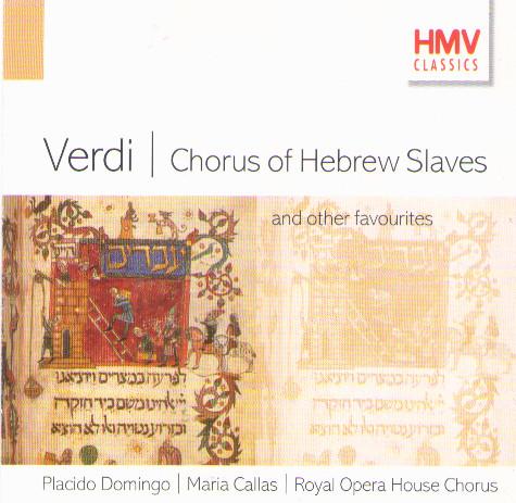 CD VARIOUS Verdi Chorus Of Hebrew Slaves HMV5721672 HMV CLASSICS UK Classical Used