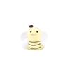 Charming Plush Bee Keychain Doll Cute Cartoon Backpack Accessory With Short Plush Material