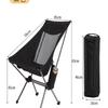 Portable Aluminum Alloy Folding Moon Chair