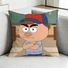 BrickleberryY    Humorous Animation Square DoubleSided printed Pillow Case Bedroom Bedside Pillow Sofa Cushion Cover Gift