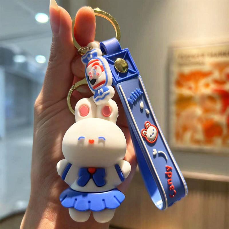 

Сумка Кролик Маленький Брелок Силиконовый Мультяшный Брелок Очаровательная Подвеска Сумка Dress