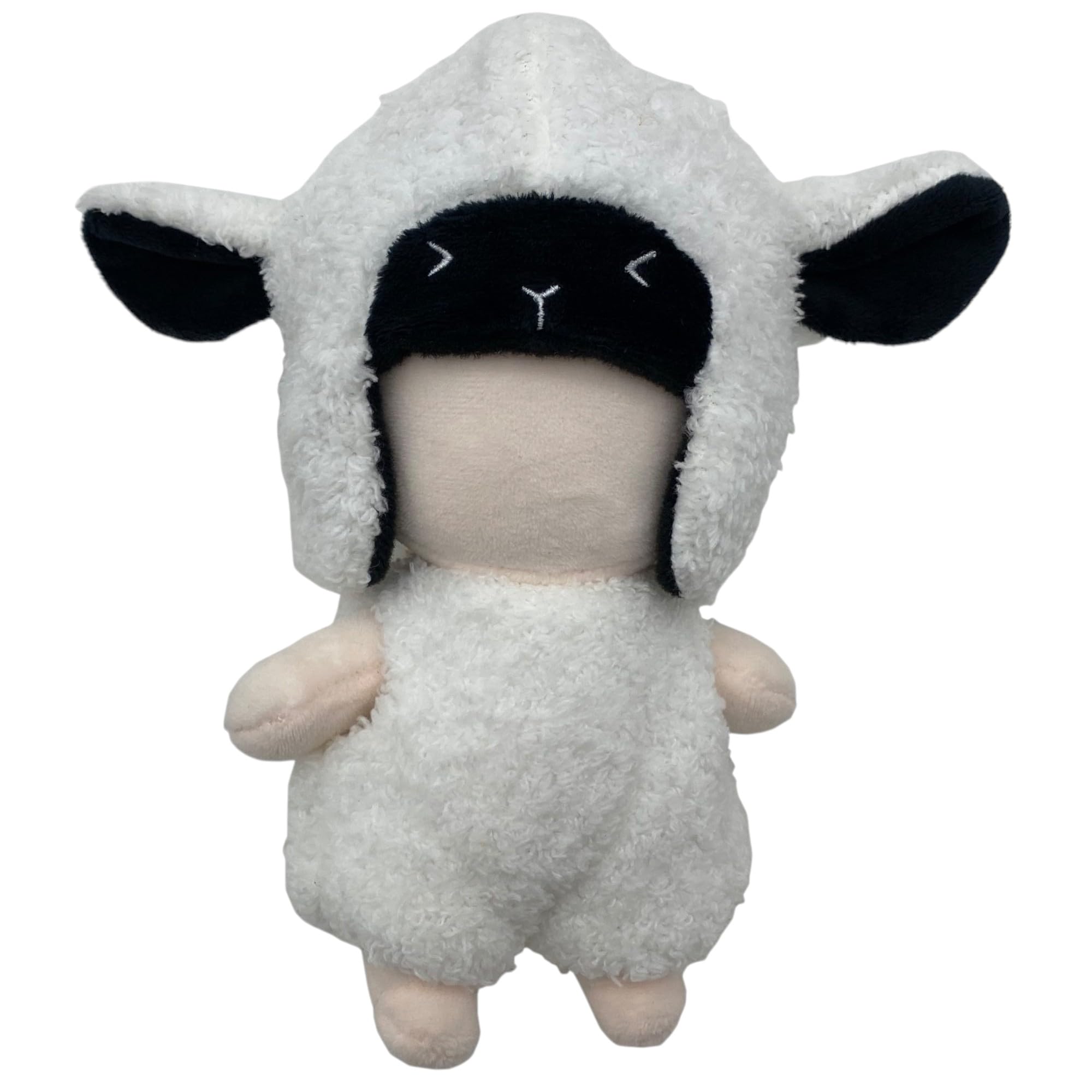

AXLUCE - Plush Clothes - 10cm-15cm - Plush Toy - Clothes - Doll - Rabbit - Sheep - Goose (Black Sheep)