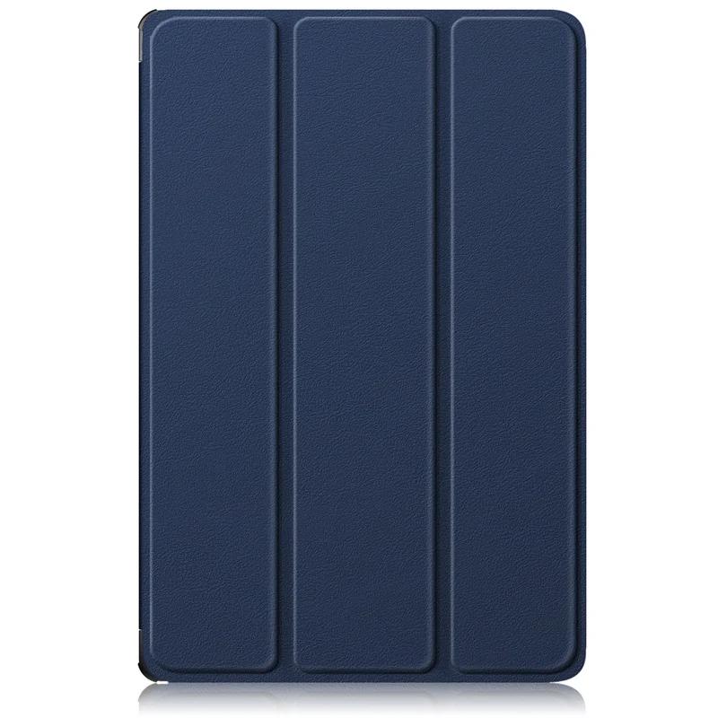 

Чохол для Lenovo Yoga Tab Plus 12.7 Чохол TB520FU Модний розпис Смарт-підставка Шкіряна обкладинка для Yoga Pad Pro AI 12.7 Чохол Funda Tab ldea 11 TB336ZU/FU темно-синього кольору