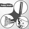 Bracket for Wall Mounting, Easy Installation, And Heavy-duty Outdoor , Universally Adjustable